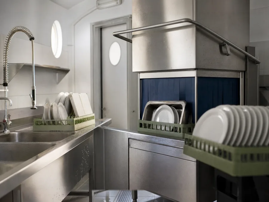 Produits d'hygiène pour cuisine professionnelle en inox